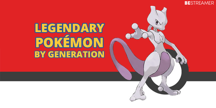 All Legendary Pokemon by Generation Featured Image